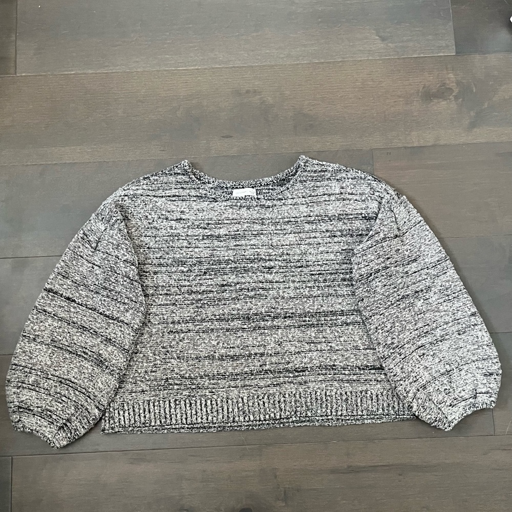 Gentle Fawn Bell Sleeve Fuzzy Knit Sweater - Picture 1 of 4